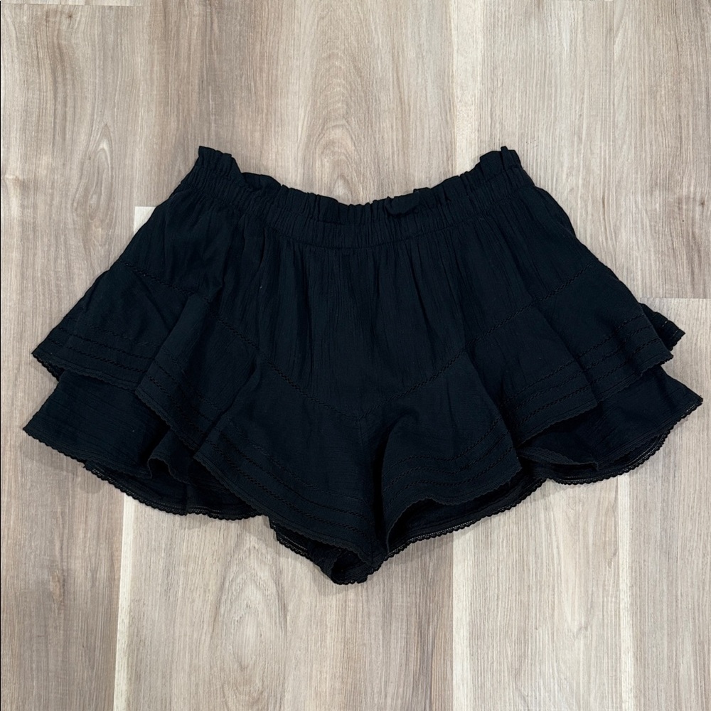 Aerie Black Layered Women's Skorts